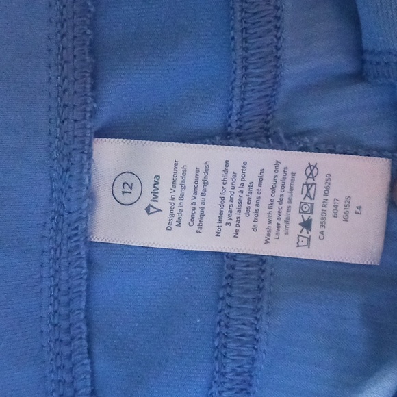 Girls 3/4 active pants - Picture 2 of 3